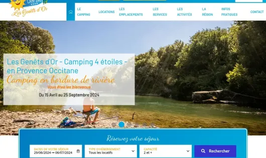 CAMPING LES GENÊTS D'OR