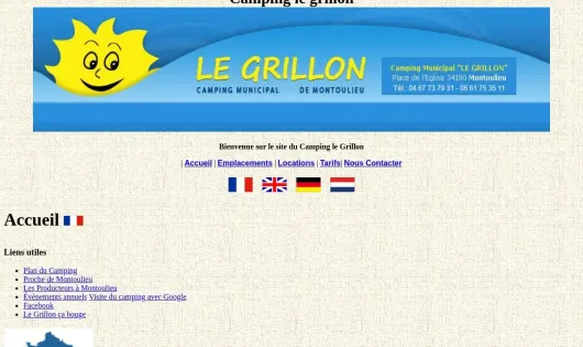 CAMPING LE GRILLON