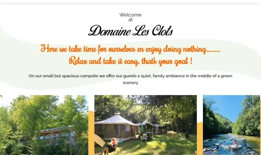 CAMPING DOMAINE LES CLOTS