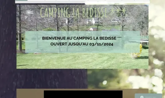 CAMPING LA BÉDISSE