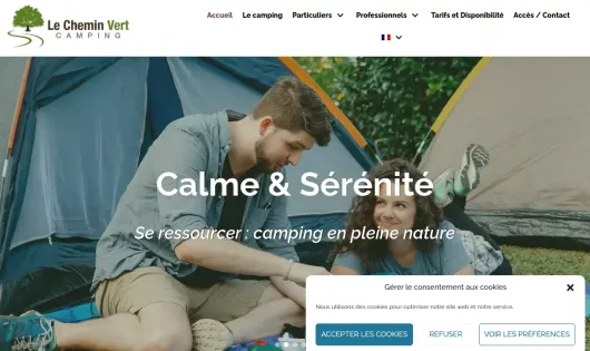 CAMPING LE CHEMIN VERT