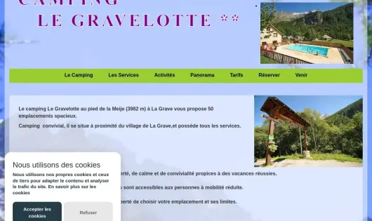 CAMPING LE GRAVELOTTE