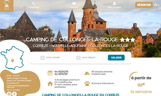 CAMPING DE COLLONGES-LA-ROUGE