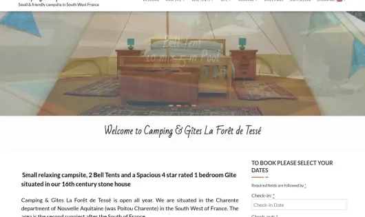 CAMPING LA FORÊT-DE-TESSÉ