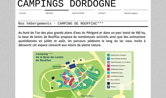 CAMPING BASE LOISIRS ROUFFIAC