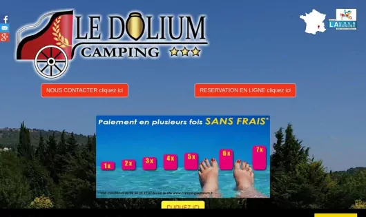 CAMPING LE DOLIUM