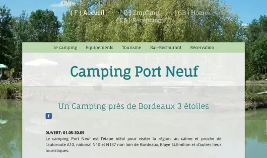 CAMPING PORT NEUF