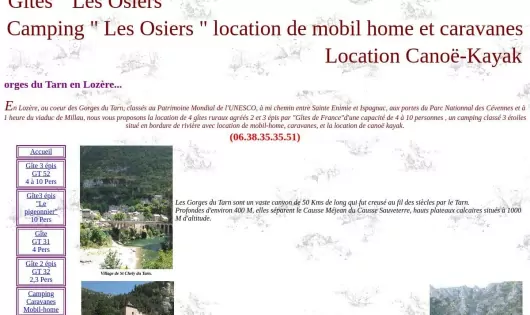 CAMPING LES OSIERS