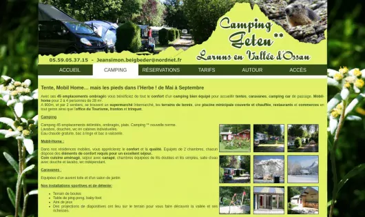 CAMPING DE GETEU