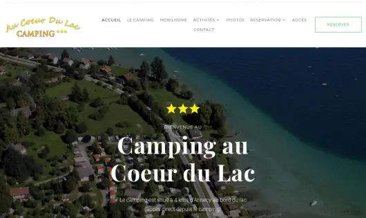 CAMPING AU CŒUR DU LAC