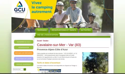 CAMPING GCU CAVALAIRE