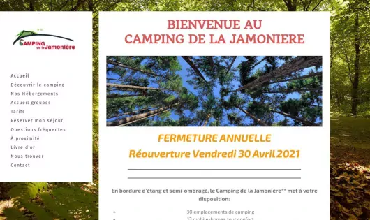 CAMPING DE LA JAMONIÈRE