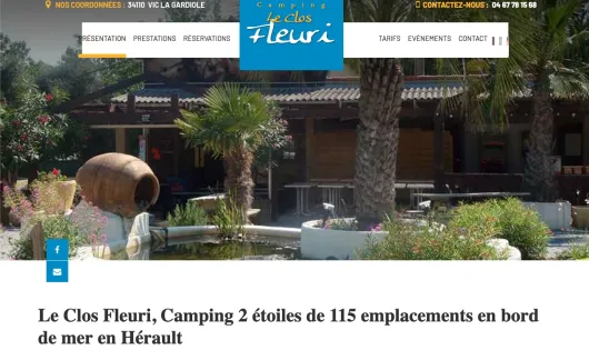 CAMPING LE CLOS FLEURI