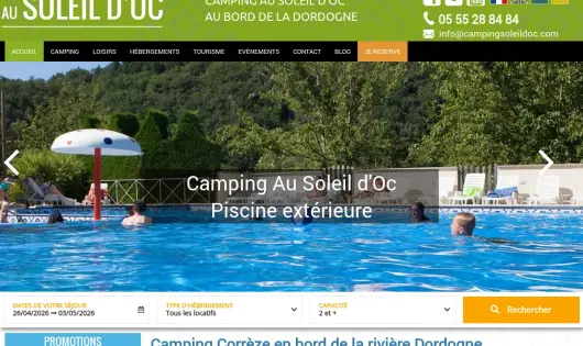 CAMPING AU SOLEIL D'OC