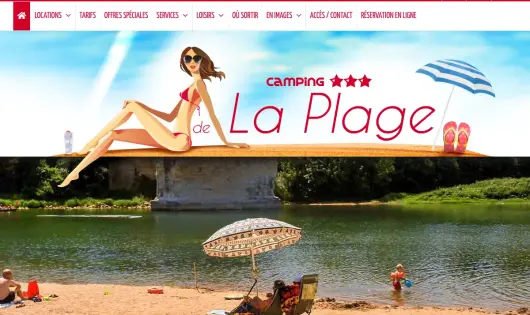 CAMPING DE LA PLAGE