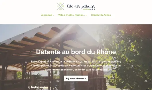 CAMPING L'ÎLE DES PÊCHEURS